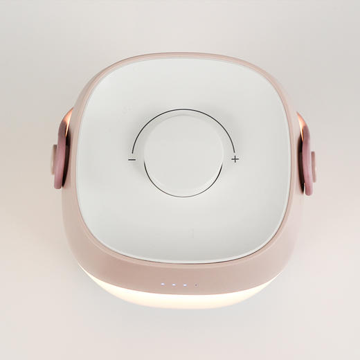 美的 Midea 小夜灯婴儿宝宝插电睡眠喂奶哺乳 卧室床头台灯  节日创意礼品礼物 樱花粉 遥控款 商品图7