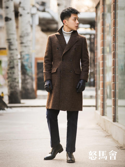 Hardy Minnis Eskdale Moleskin 鼹鼠皮高克重棉藏蓝色裤装 商品图6