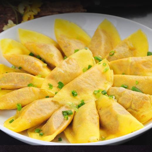 海宁黄金蛋饺 放汤 火锅 煎炸皆可 半成品菜 方便速食