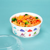 喇叭花1000ml一次性纸碗冰粥碗烤冷面碗刨冰碗打包臭豆腐碗300个 商品缩略图6