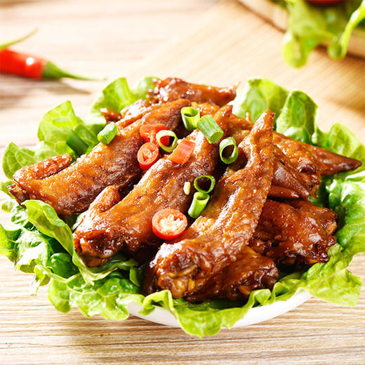 【现做锁鲜】150g鸡翅尖微辣盒装休闲卤味零食熟食小吃 商品图3