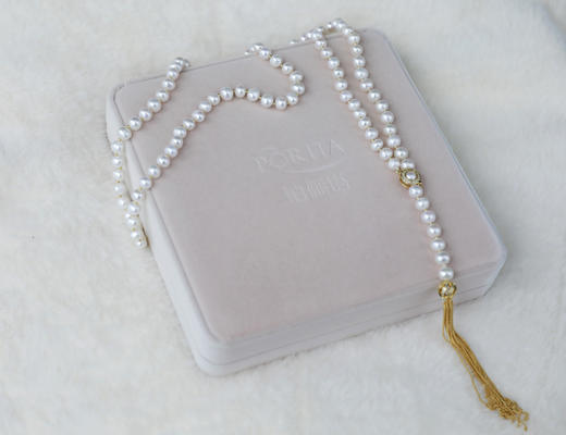 百搭、典雅、时髦|淡水珠流苏长链，时尚又撩人、怎么戴都好看 商品图5