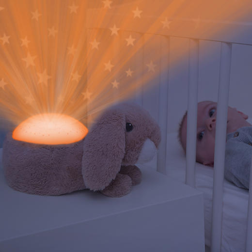 【新品】荷兰ZAZU星空投影仪新生宝宝睡眠安抚夜灯灯光多色调节动物毛绒玩具 商品图5