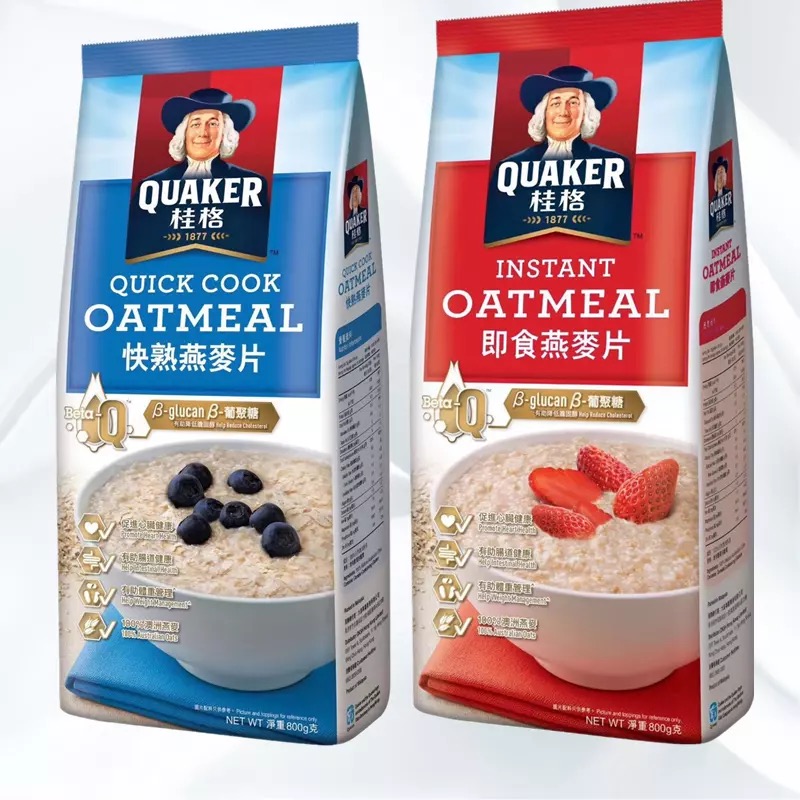 800g桂格即食袋装红/包 1*12  9556174902219