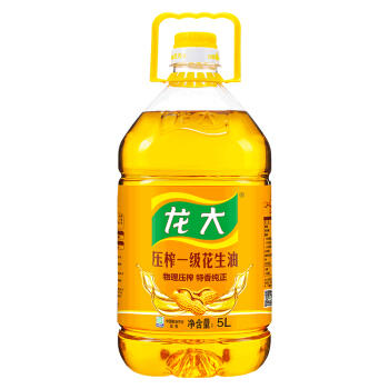 龙大压榨一级花生油5L（仅供济南市区） 商品图0