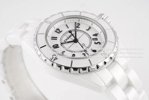 XF香奈儿J12系列H0968重置加强版，33mm直径，原版机芯ETA.956.612芯。石英机芯，女士腕表，陶瓷表带，密底 商品图11