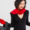 茧致·鼠你红真丝拉绒围巾 | 桑蚕丝细腻亲肤，6道起绒温暖软糯，经纬交织不易起球，6色可选（男女都适合） 商品缩略图4