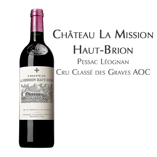 美讯红葡萄酒, 佩萨克雷奥良列级庄AOC Château La Mission Haut-Brion Rouge, Pessac Léognan Cru Classé des Graves AOC 商品图0