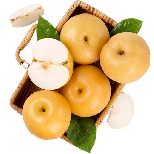 【春花秋月何时了】山东莱阳秋月梨 口感清香 果核小 汁多甘甜 5斤包邮 商品图0