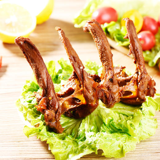 【现做锁鲜】125g鸭锁骨微辣盒装零食小吃休闲食品卤味 商品图3