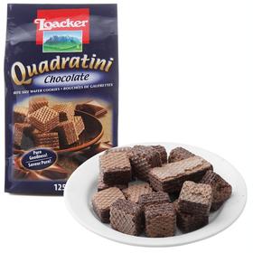 莱家巧克力味威化饼干125g