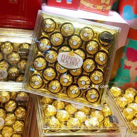 费列罗巧克力 金沙 礼盒装24粒 300g年货送礼(包装会随时节变化).