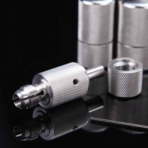 纹身自锁手柄不锈钢一体自锁手柄纹身机割线打雾惊蛰刺青器材 商品图2