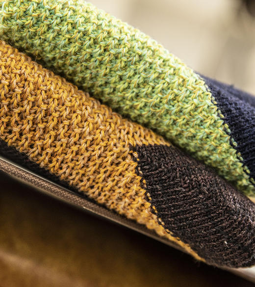 THS 12.27-无 必囤单品 横条纹袜子 两色可选  均码 CU302 商品图3