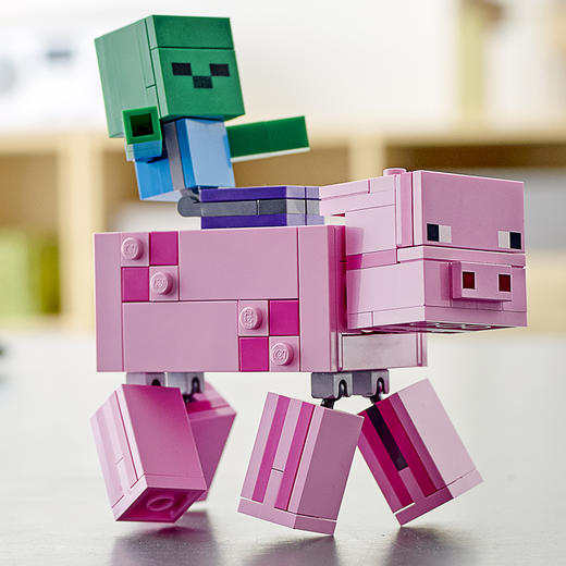 乐高LEGO ?我的世界?大人仔猪和僵尸21157 商品图3