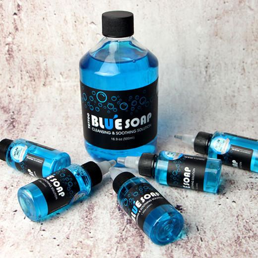 纹身蓝藻500ml纹身膏清洁用品惊蛰纹身器材 商品图2