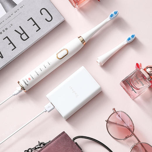 【石头脸专属】金正电动牙刷家用软细毛充电式超声波防水美白全自动