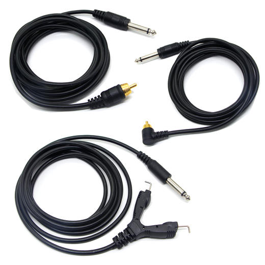 惊蛰刺青专营纹身 专用RCA勾线2.5米 线圈机普通勾线纹身器材 商品图4