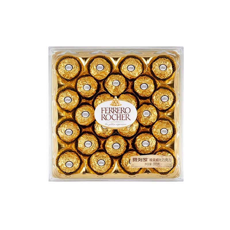 FERRERO ROCHER/费列罗 榛果巧克力T24粒 300G/盒JPY带授权招加盟代理