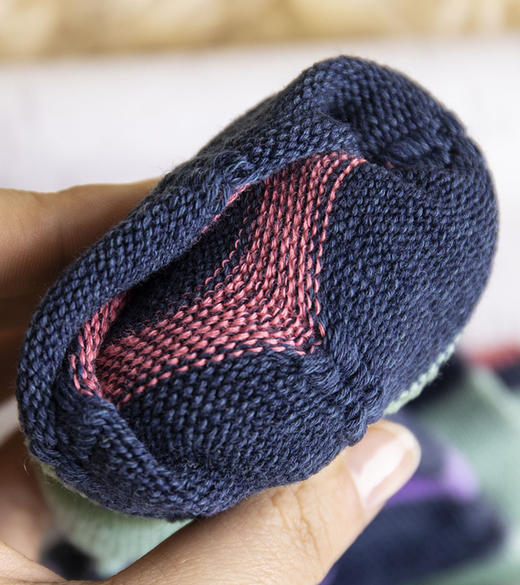 现货 THS 12.27-无 必囤单品 彩色波浪纹 针织袜 四色可选 均码  CU303 商品图8