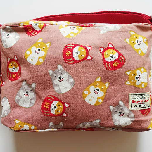 HUJI祤集Sling斜挎包风の花柴犬达摩蛋 商品图4