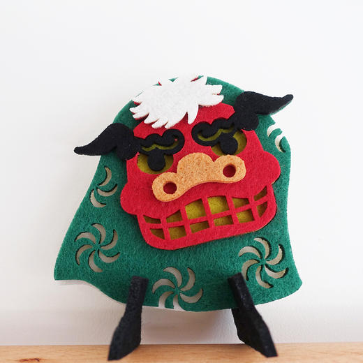 HUJI祤集摆件风の花舞狮 商品图2