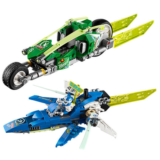 乐高LEGO 杰和劳埃德的极速赛车71709 商品图3