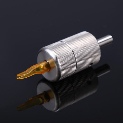 纹身自锁手柄不锈钢一体自锁手柄纹身机割线打雾惊蛰刺青器材 商品图4