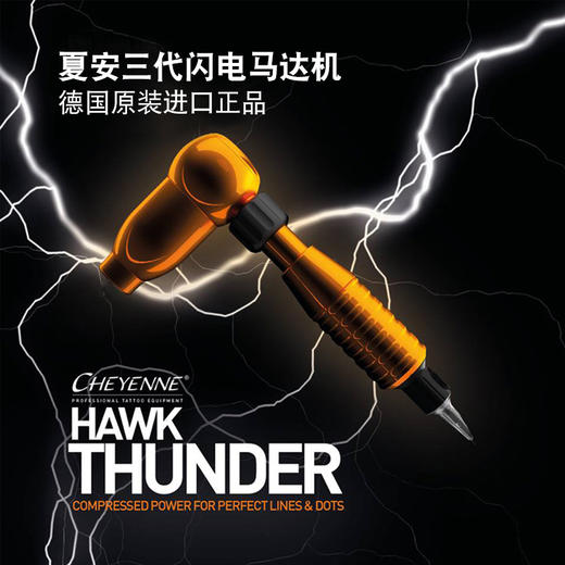 夏安三代闪电马达纹身机 纹身笔器材 惊蛰刺青专业一体机 商品图0