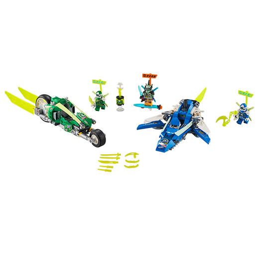 乐高LEGO 杰和劳埃德的极速赛车71709 商品图1