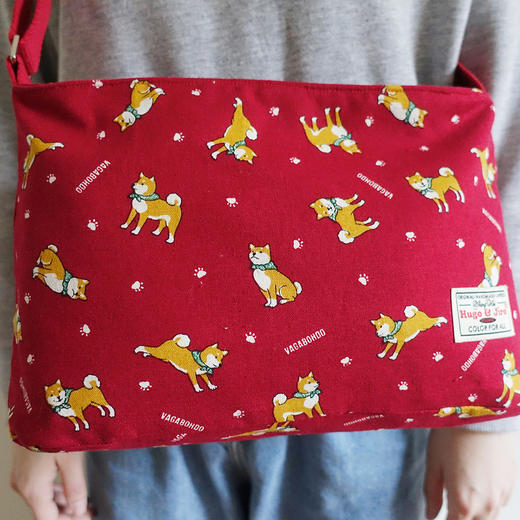 HUJI祤集Sling斜挎包插画围脖小柴 商品图3