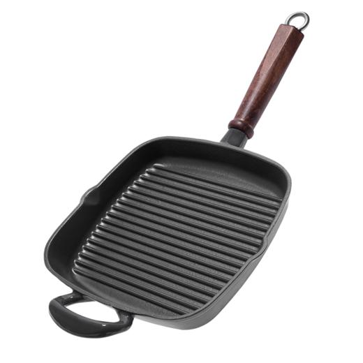 【品牌直发】铸味 | 24cm大耳朵方形牛排煎锅 不易粘锅家用多功能 平底锅煎锅烙饼锅 商品图6