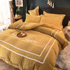 ABC-YMF-LL64465冬季加厚牛奶绒床上用品四件套 商品缩略图1