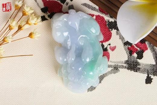 天然翡翠【貔貅】吊坠 配编织挂绳 赠证书 商品图3
