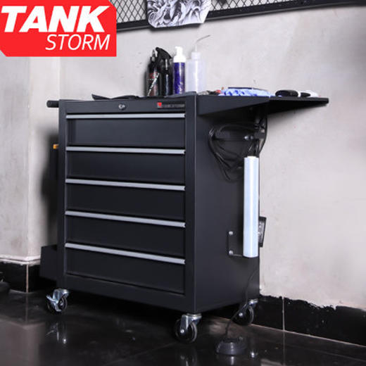 惊蛰刺青器材 纹身多功能工作车操作台工具柜收纳台 商品图1