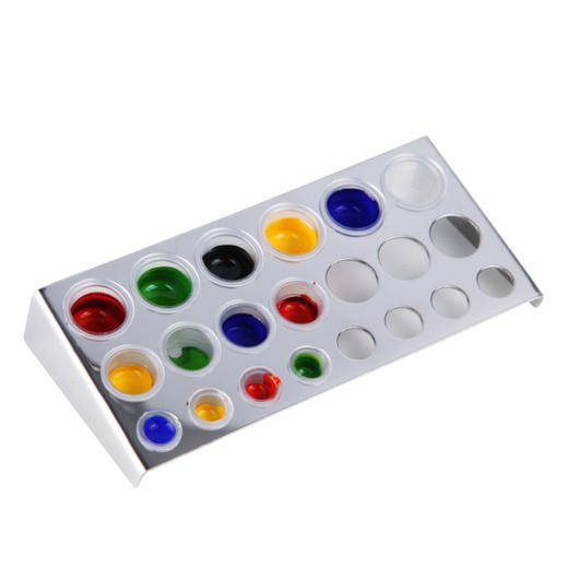 纹身色料杯一次性带底座刺青颜料盖辅助品超大中小号透明塑料杯子 商品图4