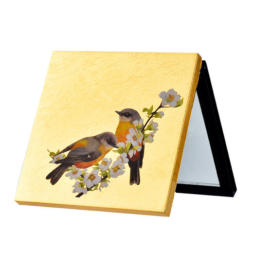 金陵金箔 折叠台式化妆镜 商品图4