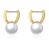 Pearl moments 小水桶 职场经典系列 18K金天然淡水珍珠耳钉 商品缩略图0