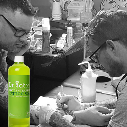 刺青博士 浓缩泡沫绿藻纹身清洁用品 惊蛰刺青纹身器材 商品图3