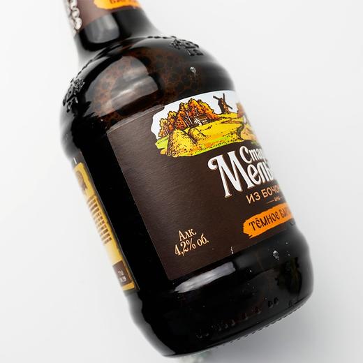 老米勒清爽纯麦瓶装啤酒 黑米勒450ml 商品图2