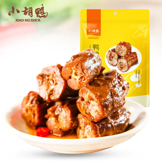 小胡鸭 鸭脖198g/袋 香辣味零食小吃  湖北特产 商品图0