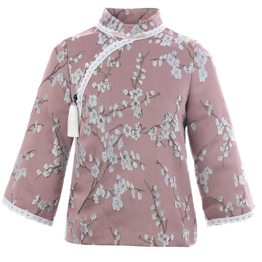 民国风唐装汉服文艺复古改良旗袍上衣(货号 yyh99286)