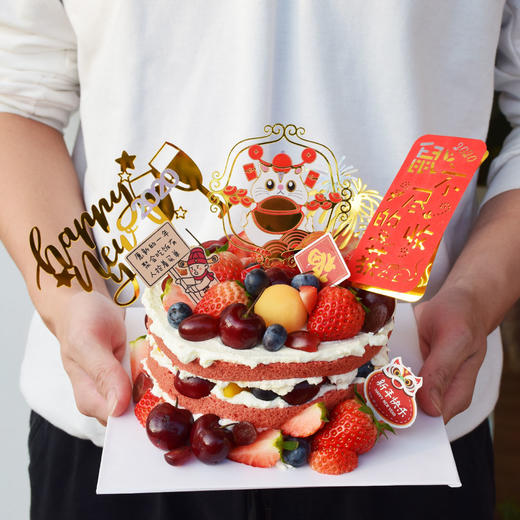 鼠兆丰年 裸蛋糕 商品图1