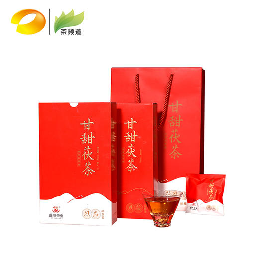 黑茶 道然 甘甜茯茶 120g+1000g 商品图0