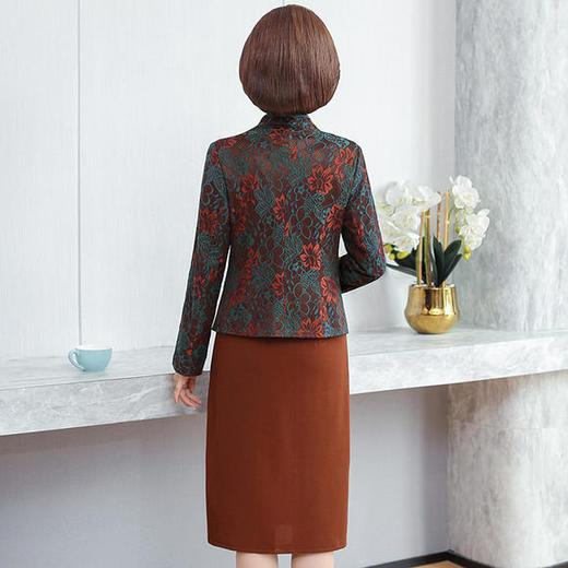 AHM-yll986新款时尚小香风修身显瘦两件套裙装 商品图1