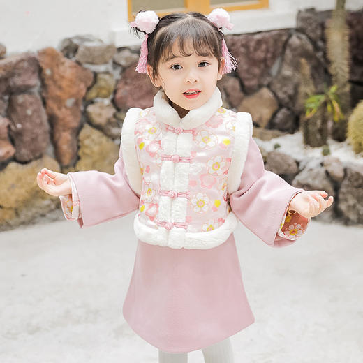 SZ-YPT冬季厚中国风喜庆衣服拜年服 商品图3