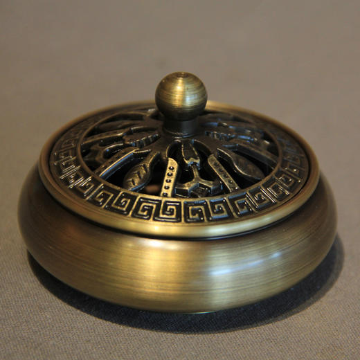 年年丰收吉祥如意年年有鱼小铜炉90022036 商品图1