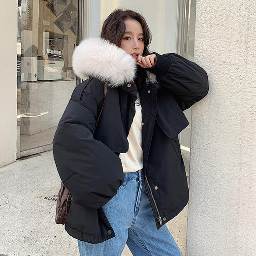 BF-8988冬季新款羽绒服韩版休闲时尚大码两穿外套 商品图3