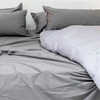 维也纳定制 | 全棉贡缎四件套 精舒棉 AB面 灰色（尺寸可选） 商品缩略图1
