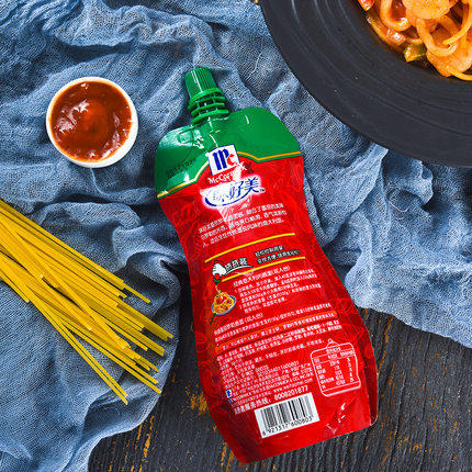 味好美意大利面酱番茄和罗勒风味230g挤挤装番茄肉酱披萨酱意粉酱 商品图1